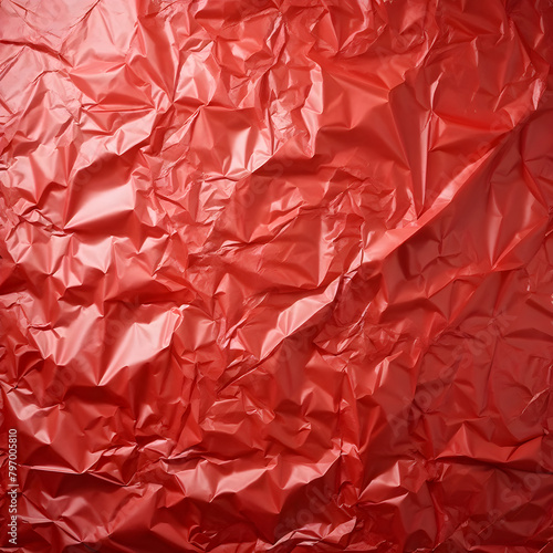 Wallpaper Mural Vivid red crumpled texture, ideal for dynamic backgrounds and abstract art Torontodigital.ca