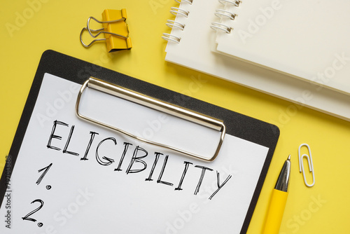 Photos Eligibility List is shown using the text
