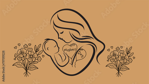 Indulge in a reverie of beauty with this radiant floral box vector, featuring an array of vibrant blooms that dazzle the senses and uplift the spirit. Bring joy to your Mother's Day designs today!