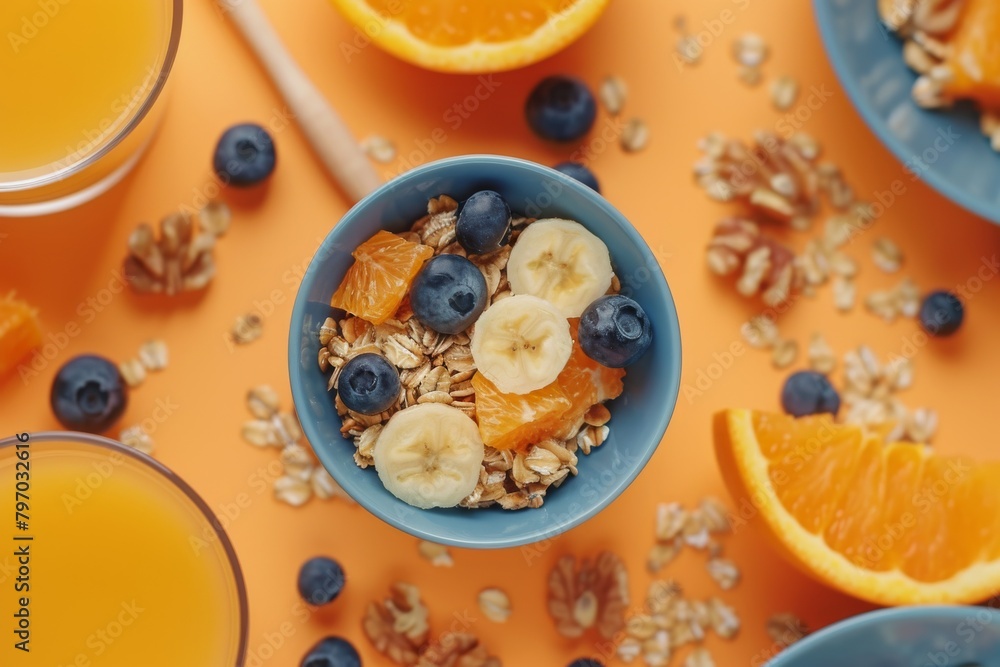 Dried fruit cools down breakfast routines under a health trend with nutrient-dense, organic cereal and crunchy organic porridge, a wholesome early meal and breakfast staple. Dried fruit cools down breakfast routines under a health trend with nutrient-dense, organic cereal and crunchy organic porridge, a wholesome early meal and breakfast staple.
