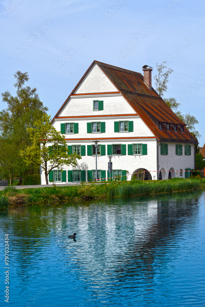 Ehem. Untere Mühle in Isny im Allgäu (Baden-Württemberg) Ehem. Untere Mühle in Isny im Allgäu (Baden-Württemberg)