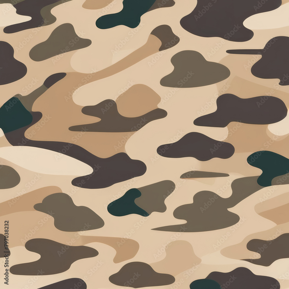 A simple camouflage pattern in Desert. Military camouflage. Illustration Formats 4608 x 4608 A simple camouflage pattern in Desert. Military camouflage. Illustration Formats 4608 x 4608