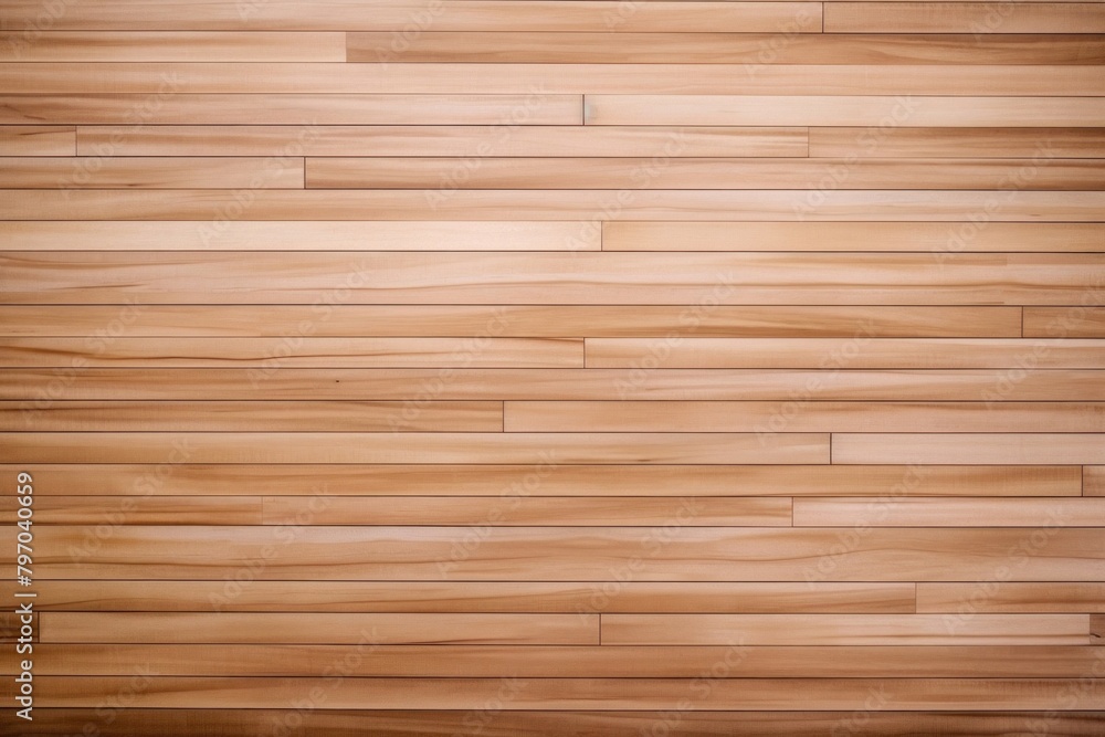 Fototapeta premium Beech straight wood floor pattern backgrounds hardwood flooring.