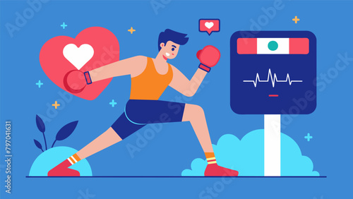Kick your cardio routine up a notch with this calorieblasting kickboxing session that will have your heart racing.