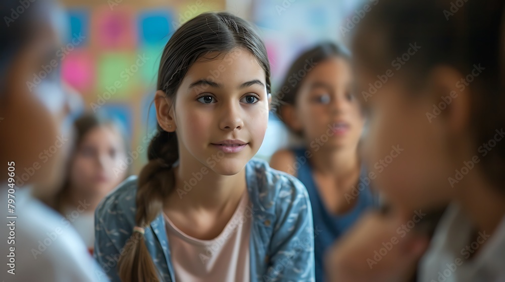 A Moment of Connection: Individuals Engaging in a Conversation