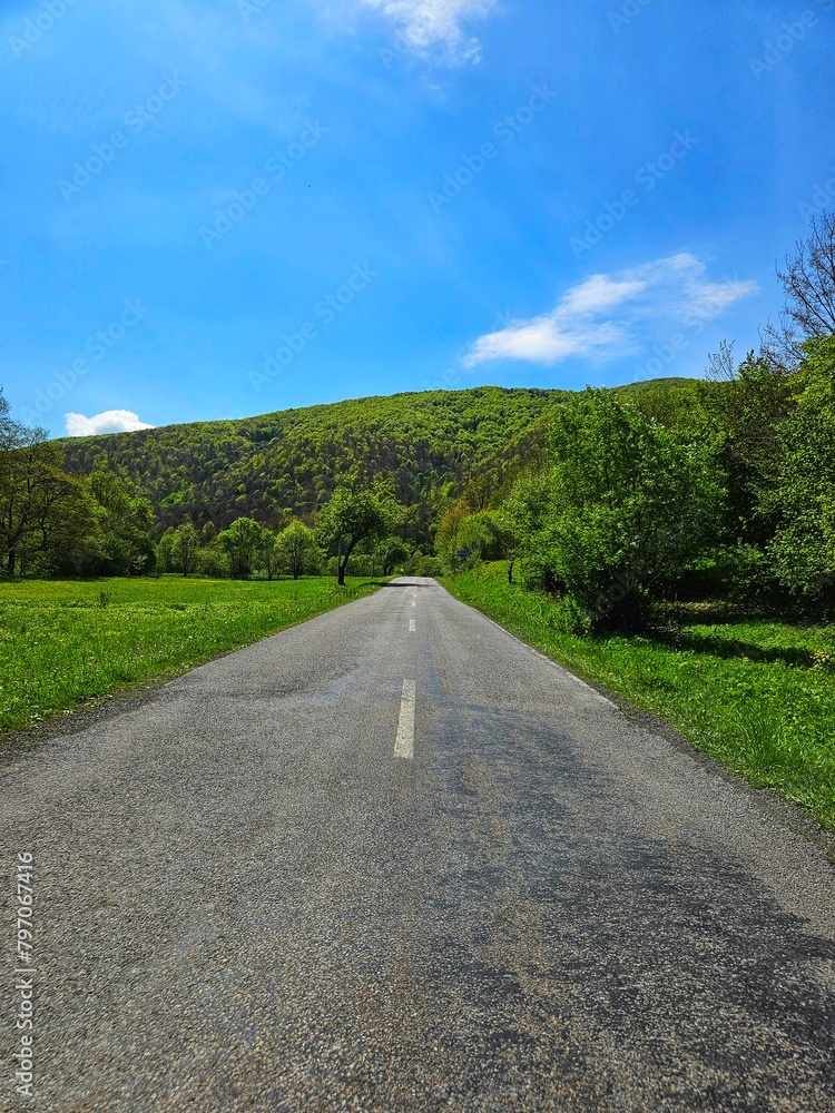 Droga w górach 