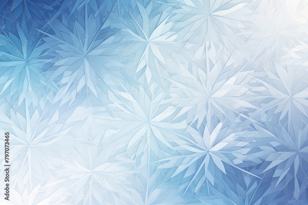 Crisp Winter Frost Gradients Design: Frost Pattern Cover Art Crisp Winter Frost Gradients Design: Frost Pattern Cover Art