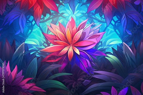 Kaleidoscopic Dream Vision Gradients: Virtual Reality Game Background