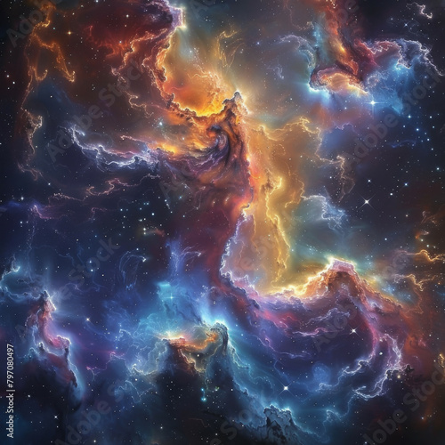 Wallpaper Mural Nebulous Realms Exploring the Mysteries of the Universe Torontodigital.ca