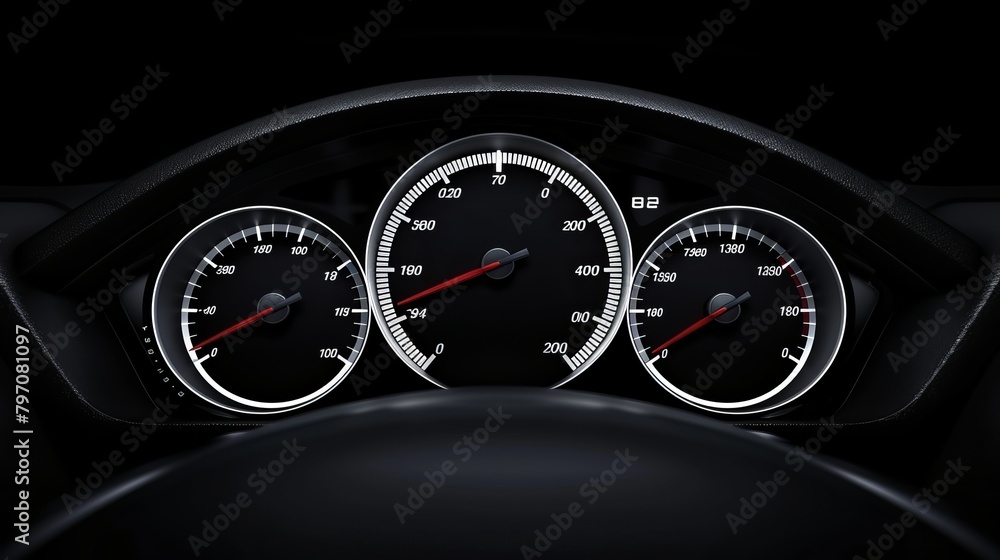 A speed meter is a gauge that measures and displays the instantaneous speed of a vehicle