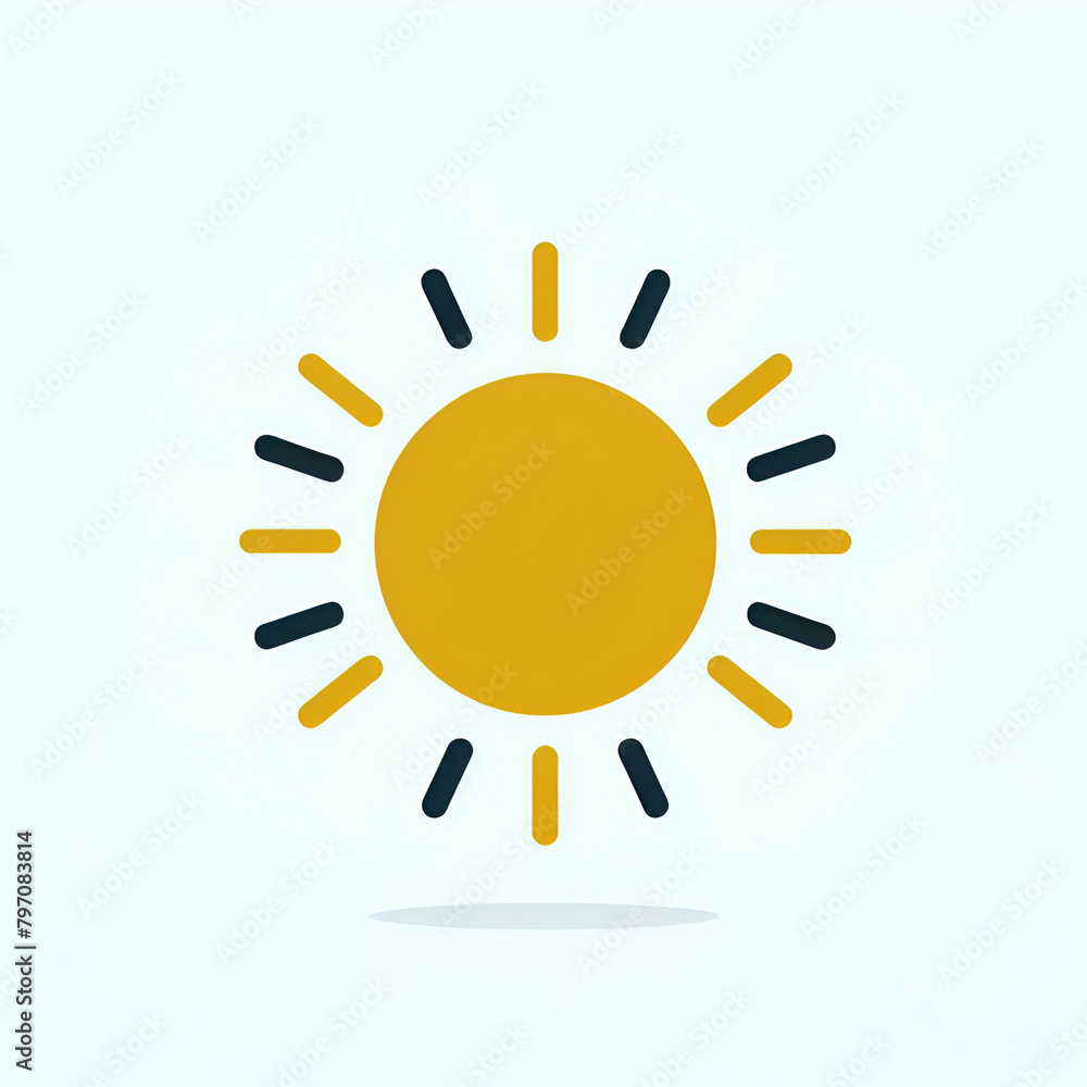 Eco, renewable energy vector Solar logo on white background Eco, renewable energy vector Solar logo on white background