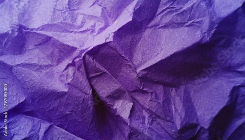 close up of a crumpled purple paper texture light purple handicraft pattern for your design ai