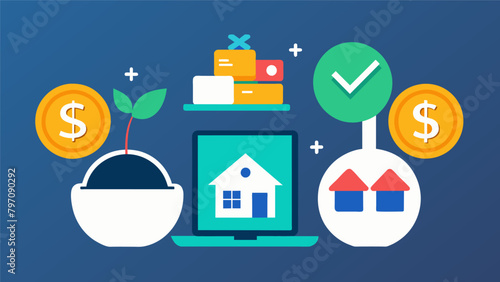 A graphic showing the difference between gross income and net income and how deductions play a role in reducing your taxable income. photo