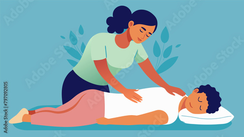 The feeling of release and relief as a deep tissue massage targets tension and knots in the back and shoulders leaving an individual with a renewed.