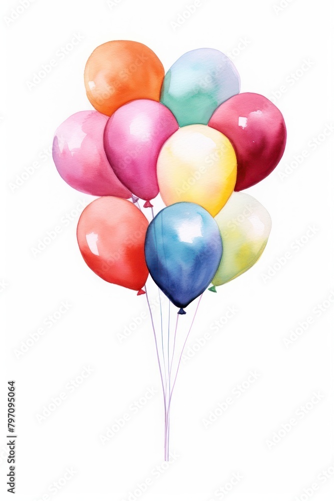 Balloon anniversary celebration decoration. Balloon anniversary celebration decoration.