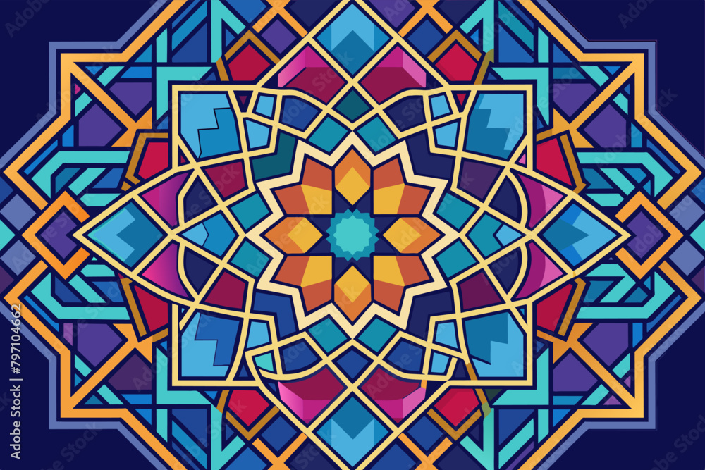 Geometric patterns inspired by data visualization Geometric patterns inspired by data visualization