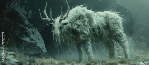 Supernatural Predator The Ghostly Wendigo of Winters Forest