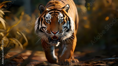 Sumatran Tiger (Panthera tigris altaica) photo