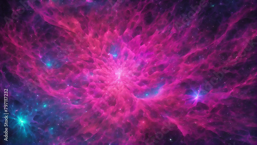 Visuals of neon-colored substances blending and morphing in cosmic patterns, with vibrant hues like neon pink, electric blue, radioactive green, and pulsating purple against a backdrop ULTRA HD 8K