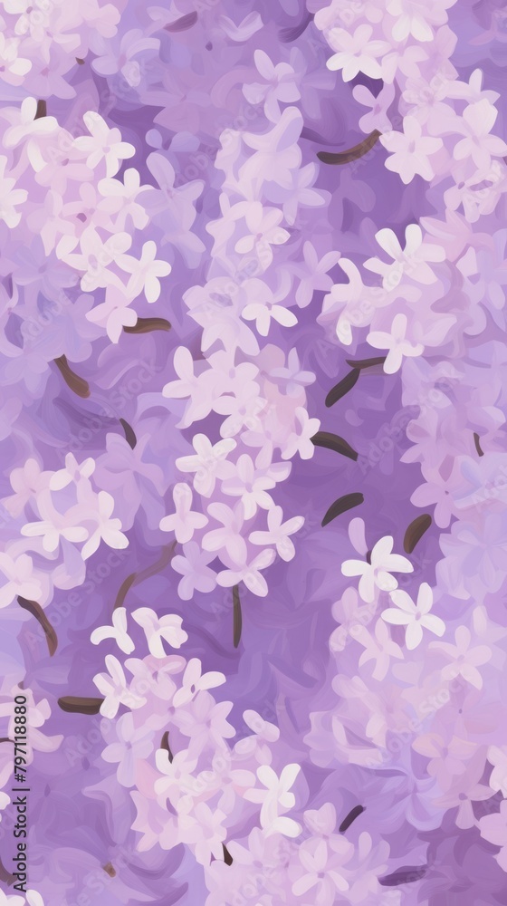 Naklejka premium Lilac backgrounds outdoors blossom.