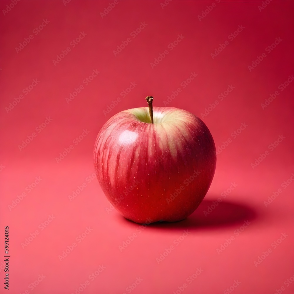 Apple Illustration Digital Painting Isolated Background Graphic Vegan Healthy Food Design Apple Illustration Digital Painting Isolated Background Graphic Vegan Healthy Food Design