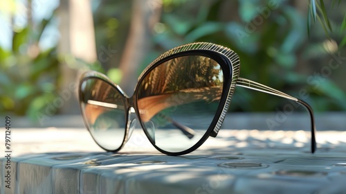 D Rendered Sunglasses Capturing the Essence of Modern Style and Technology
