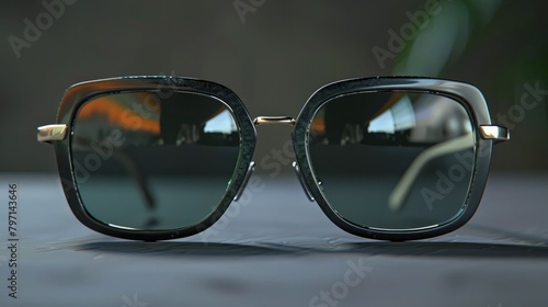 D Rendered Sunglasses A Modern Statement of Style and Protection