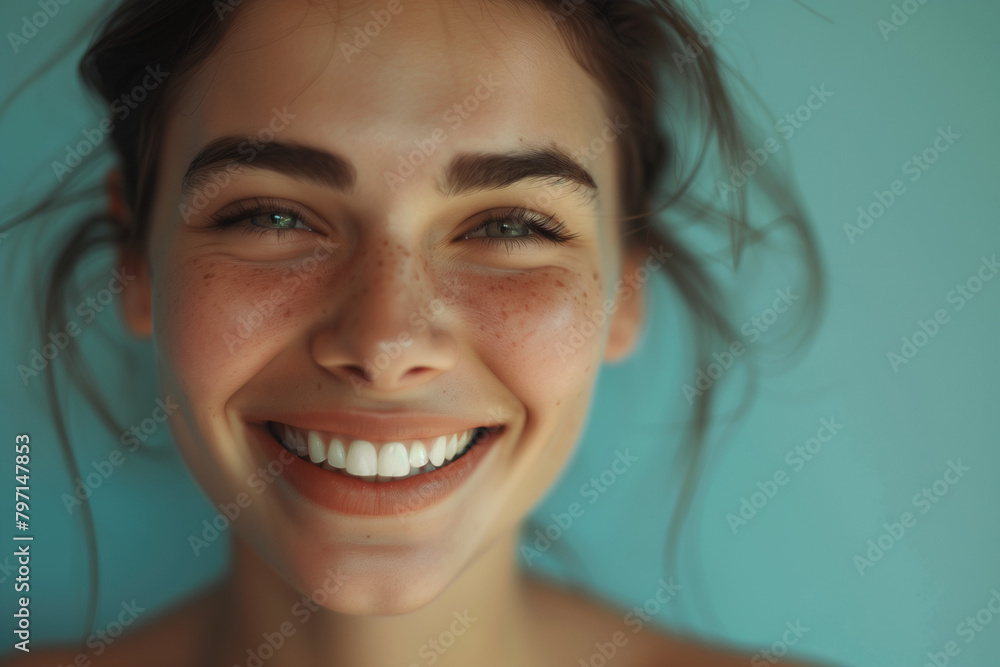 portrait of a beautiful smiling woman portrait of a beautiful smiling woman