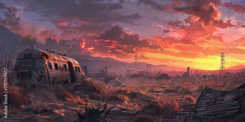 Fallout Frontier: Tales of the New Wasteland - Stories from the frontier of civilization, where the remnants of society navigate a harsh and unforgiving wasteland shaped by fallout