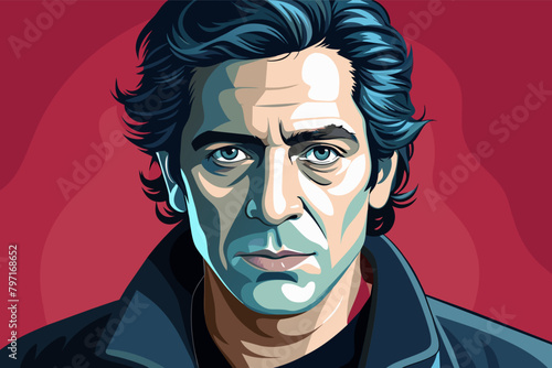A photorealistic mural depicting a local celebrity or cultural icon, capturing their likeness with stunning accuracy