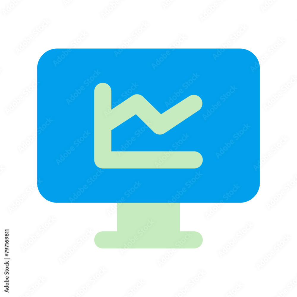 monitoring duo tone icon monitoring duo tone icon