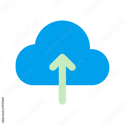 upload duo tone icon