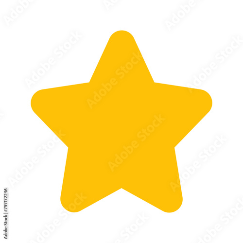 star flat icon