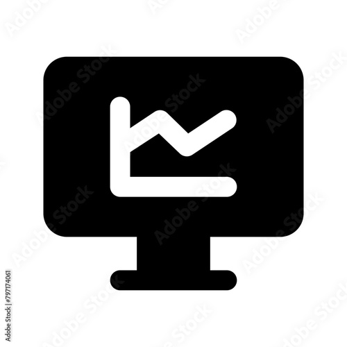 monitoring glyph icon