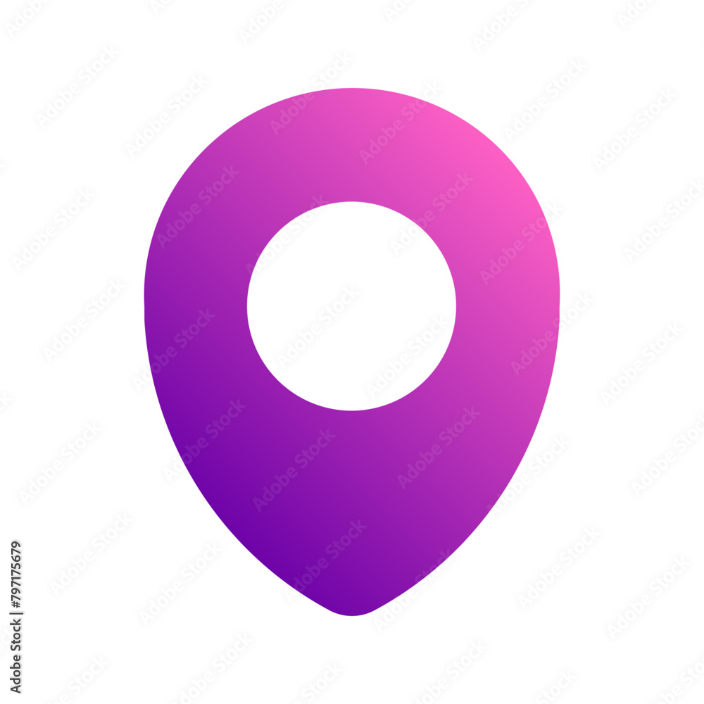 location gradient icon location gradient icon