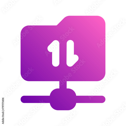 ftp gradient icon