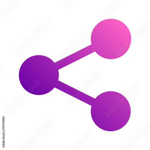 share gradient icon