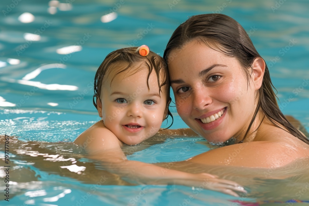 Child swimming in a pool playing water sports fun family vacation children mom dad childhood memory experience happy leisure summer activity smiling cheerful sport splashing swim joy action resort Child swimming in a pool playing water sports fun family vacation children mom dad childhood memory experience happy leisure summer activity smiling cheerful sport splashing swim joy action resort