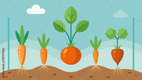 Using companion planting techniques such as planting onions next to carrots to naturally repel pests and promote healthy growth.