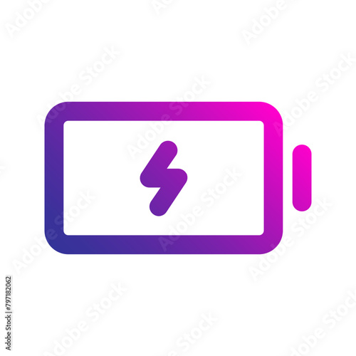 charger gradient icon