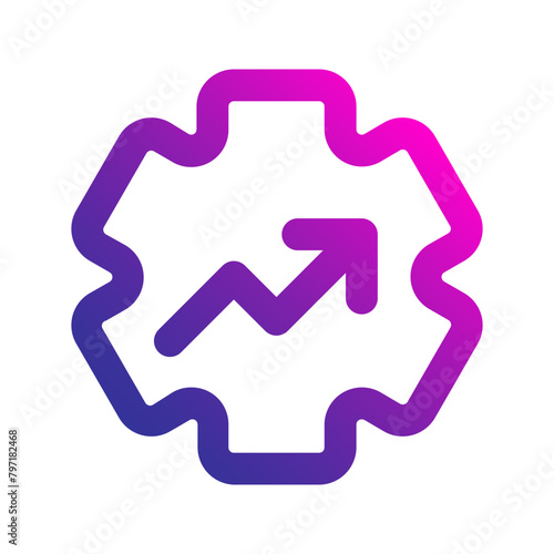 optimization gradient icon