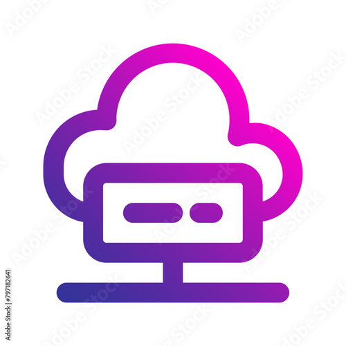 server gradient icon