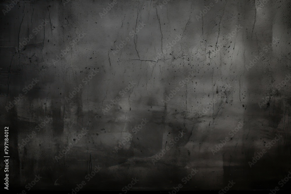 Fototapeta premium Black grunge wall architecture backgrounds construction.