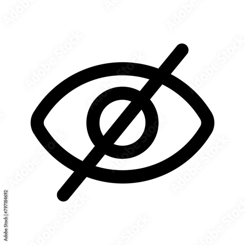 Free Download invisible line icon - GFXLoad