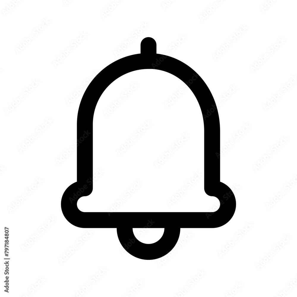 notification line icon