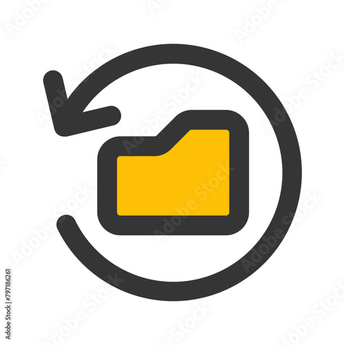 data recovery line color icon