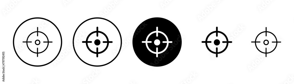 Target icon vector isolated on white background. Target vector icon. goal icon. marketing target. Aim Target icon vector isolated on white background. Target vector icon. goal icon. marketing target. Aim