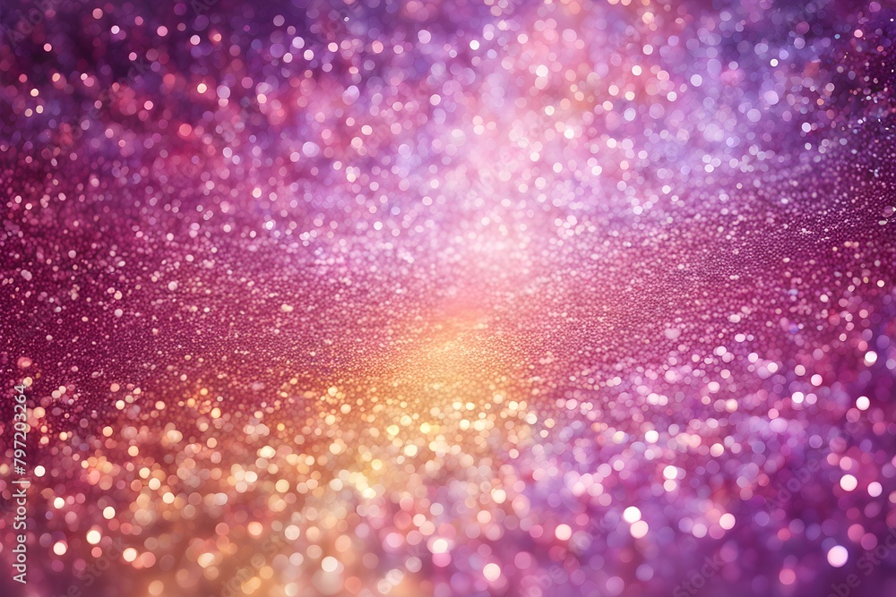 A purple background with a lot of glitter A purple background with a lot of glitter
