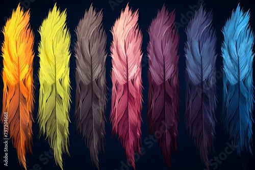 Mythic Griffin Feather Gradients: A Magical Realm's Travel Guide