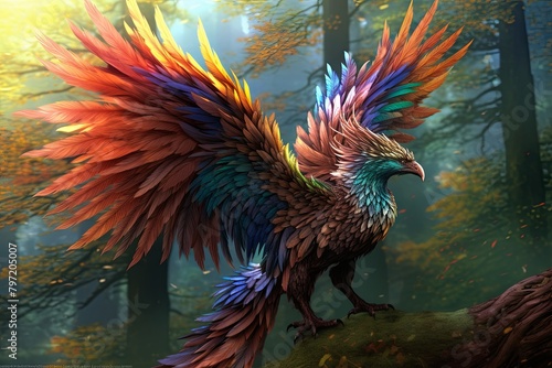 Mythic Griffin Feather Gradients: Enchanting Fantasy Online Course © Michael